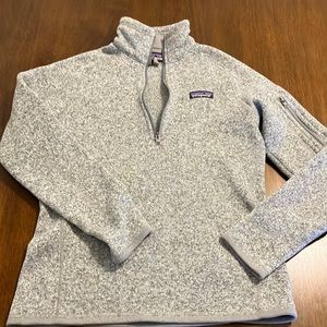 Women’s Patagonia Better Sweater quarter zip, size small